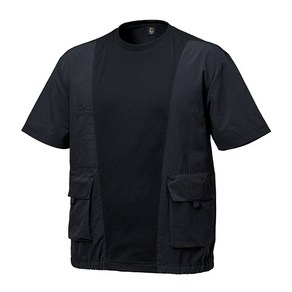 지벤 [[ ZB-T1631 ]] 여름작업복 반팔티셔츠 엠보싱처리소재 쾌적한 작업복티셔츠 작업복, 1개