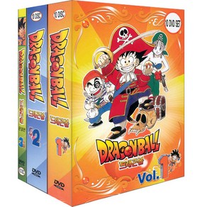 DVD 드래곤볼 Vol.1-3 완결풀세트 (26disc)-Dagon Ball. 1회-153회