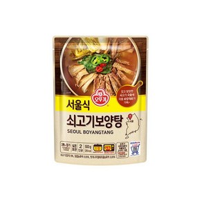 오뚜기 서울식 쇠고기 보양탕, 500g, 2개