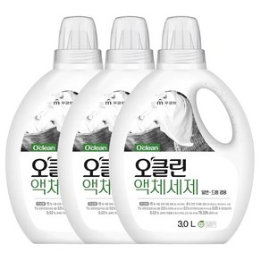 무궁화 오클린 액체세제 3L x 3, 9L, 1개