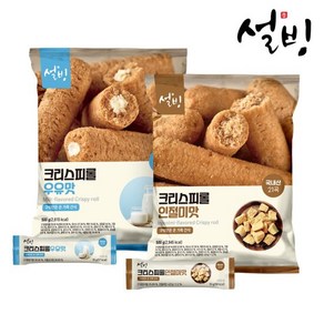 설빙 크리스피롤 인절미 500g+우유 500g, 2개, 500g