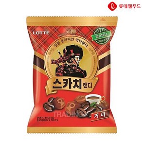 웰푸드 스카치 캔디 커피 317g 대용량 탕비실 후식 사탕 식당 업소용