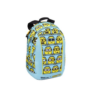 [윌슨] 테니스 배드민턴 라켓백 Minions Tou JR Backpack (미니언즈 2.0 투어 주니어 배낭) (투어 주니어 배낭), 투어 백팩, 1개