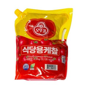 오뚜기 식당용케찹 3.3kg (스파우트팩), 1개