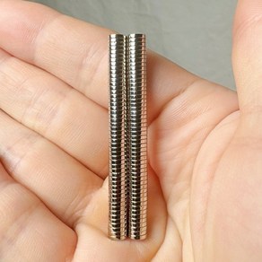 D5*1T 네오디움 원형자석 ND 지름 5mm x 두께 1mm [니즈], 100개