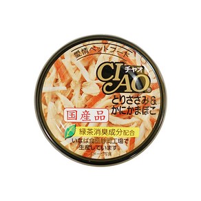 이나바 챠오 화이티 캔 닭+게 85g (C-13), 1개