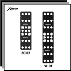 엑스로보 PCB 프레임( Fame 2x6 2x8 ), 2 x 8F