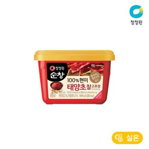 청정원 순창 (현미)태양초 찰고추장 500g 1개