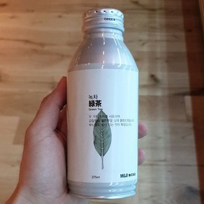 무인양품 무지 녹차 375ml, 1개, 1개입