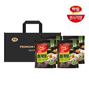 하림 명절선물세트 하림삼계탕세트(4입), 800g