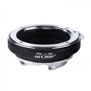 K&F Concept PK-LM _ Pentax K Lens - Leica M Body 변환어뎁터, 1개