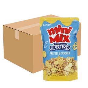 [달콤박스] 삼진 미니믹스 체다치즈맛 800g 6개입 1박스, 6개