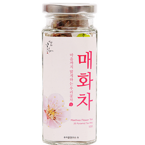 마음맑은우리꽃차 매화차, 500mg, 20개입, 1개