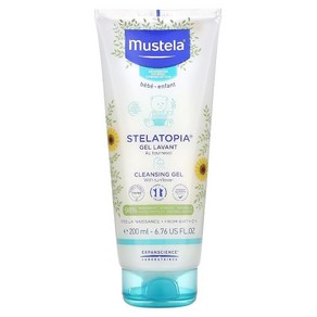 Mustela 스텔라토피아 클렌징 젤 향료 무함유 200ML 6.76FL oz), 1개