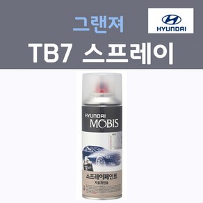 순정품 현대 그랜져 TB7 팬텀블랙 361 스프레이 자동차 차량용 카 페인트, 1개, 200ml