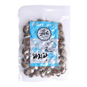 자숙 진공 라운드 바지락, 5개, 500g