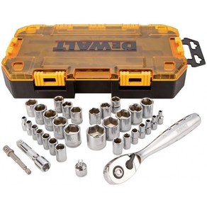 DEWALT(DWMT73804) 소켓 세트 3/8인치 드라이브 SAE/메트릭 34-피스: