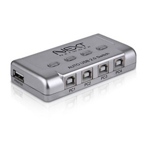 없음 USB 선택기 NEXT-3504PST 1:4 / A포트1 B포트4, NEXT-3504PST USB 선택기 (1 4 A포트1 B포트4), 1개