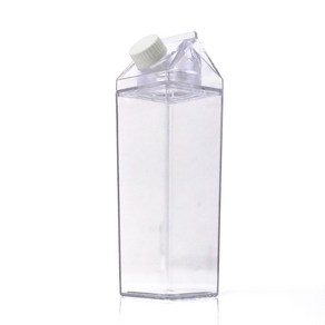 1000ml 우유 카톤 물병 PS 우유 카톤 워터 컵 친환경적인 물 머그잔