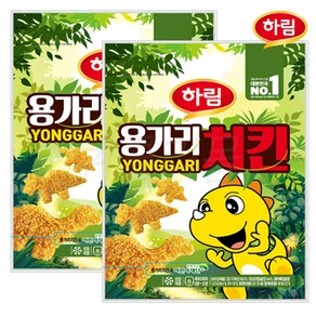 하림 용가리치킨 1kg 2봉, 2개