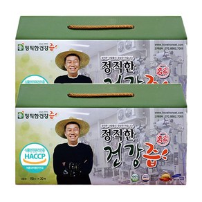 정직한건강즙 국내산 정직한 우슬닭발즙 2박스 60포, 110ml, 60개