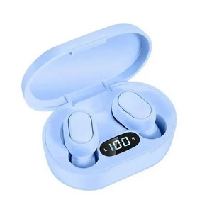 골전도보청기 노인보청기 소리증폭기 E7s Tws 게임용 헤드셋 Bluetooth 이어폰 이어 버드 Blutooth 무선 보청기 스포츠 Hifi 헤드폰, [03] blue, 1개
