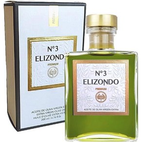 스페인 ELIZONDO 엘리존도 엑스트라 버진 올리브 피쿠알 오일, 1개, 200ml