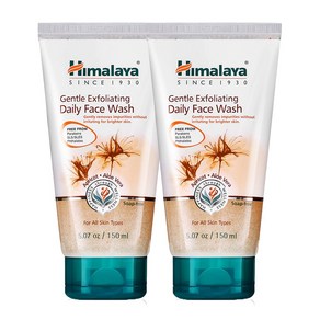 Himalaya 히말라야 젠틀 익스폴리에이팅 데일리 페이스 워시 150ml 2개