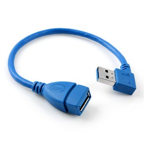 Coms USB 3.0 젠더 ITB760/연장A(MF)/좌향 90도 꺾임 변환젠더/기타-기타 변환젠더, 선택없음