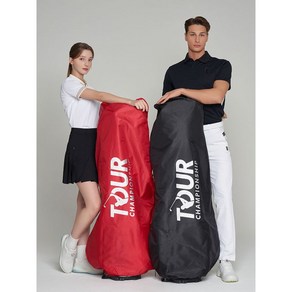 PGA Tou 골프 항공커버 초경량 여행 해외, 블랙