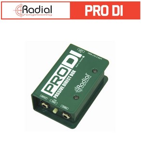 Radial 래디알 엔지니어링 PRO DI 1채널 패시브 기기 다이렉트 박스 패시브 다이렉트 박스