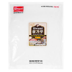 백앤 화미_쌀가루100%(면세) 3KG, 1개