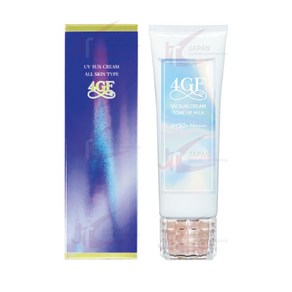 4GF UV SUN Potect 톤 업 밀크 로션 선크림 썬크림 자외선 차단 60g 일본 정규품, 1개