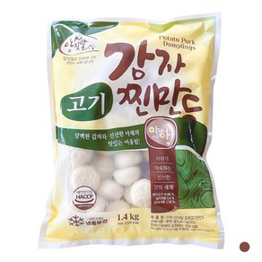 아하식품 양짓말 감자고기 찐만두, 1.4kg, 1개
