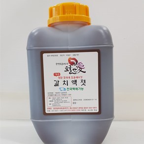 토굴안애 맛이진한 갈치액젓 4리터, 1개, 4L