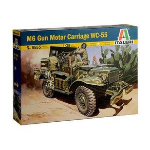 이타레리 프라모델밀리터리 [IT6555S] ITALERI 1:35 37mm Gun Moto Caiage M6, 1개