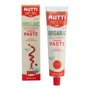 Mutti Double Concentated Tomato Paste 무티 더블 농축 토마토 페이스트 185g 2개입 1개
