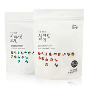 빅마마 시크릿코인 (편안한맛1팩+개운한맛1팩)(총40알) +사은품 미니멘토스 증정(맛랜덤), 1세트, 80g