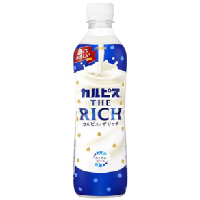 칼피스 더 리치 CALPIS THE RICH 490mL 카루피스 유산균 음료 24병, 24개