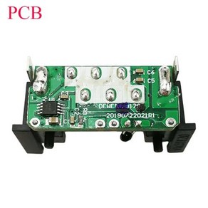 리튬 충전 PCB DCB120 플라스틱 3X18650 dcb125 12V 10.8V 배터리 하우징 디월트 이온 박스 케이스 회로 dcb127 기판, 1개