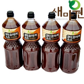 새마원 매콤 타코야끼소스 매운 타코야키, 1.95kg, 4개