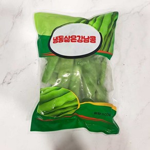 (배터짐) 업소용 냉동 삶은 강낭콩 500g20봉 단콩 중국강낭콩 중국요리 중화요리 도매, 20봉, 500g