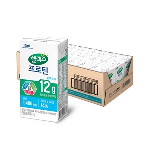 셀렉스 프로틴 로우슈거 음료, 190ml, 24개