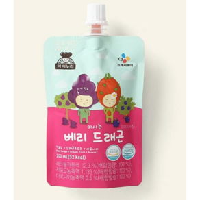 CJ 아이누리 마시는 베리드래곤 100ml, 1개