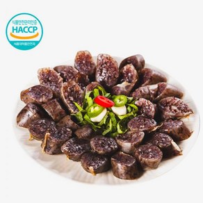 장충동왕족발 찰순대 500g 1팩, 1개