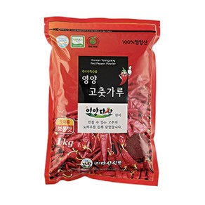 23년 수확 다산식품 영양 햇 고춧가루 보통맛 조미용 500g, 1개