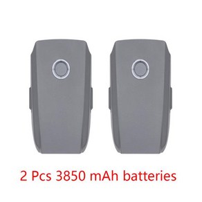 DJI 매빅 2 프로 줌 드론용 플러스 배터리 지능형 비행 액세서리 3850mAh, 03 2 Pcs, 2개