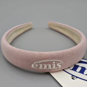 EMIS 이미스머리띠 저지 헤어밴드 핑크 국내매장