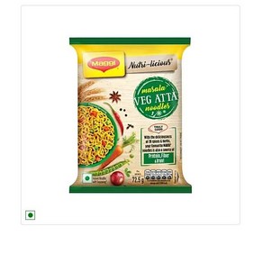 MAGGI Nuti-Licious Masala Veg Atta Instant Noodles  한국국수, 1개, 70g