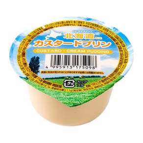 훗카이도 커스터드푸딩, 3개, 110g